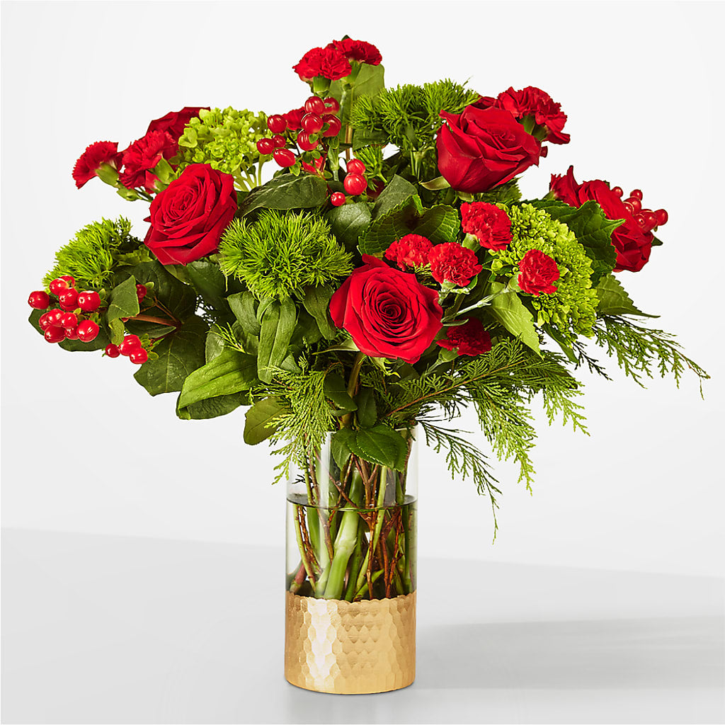 Plaid Throw Bouquet – EASTON'S FLOWERS, Mount Vernon IL