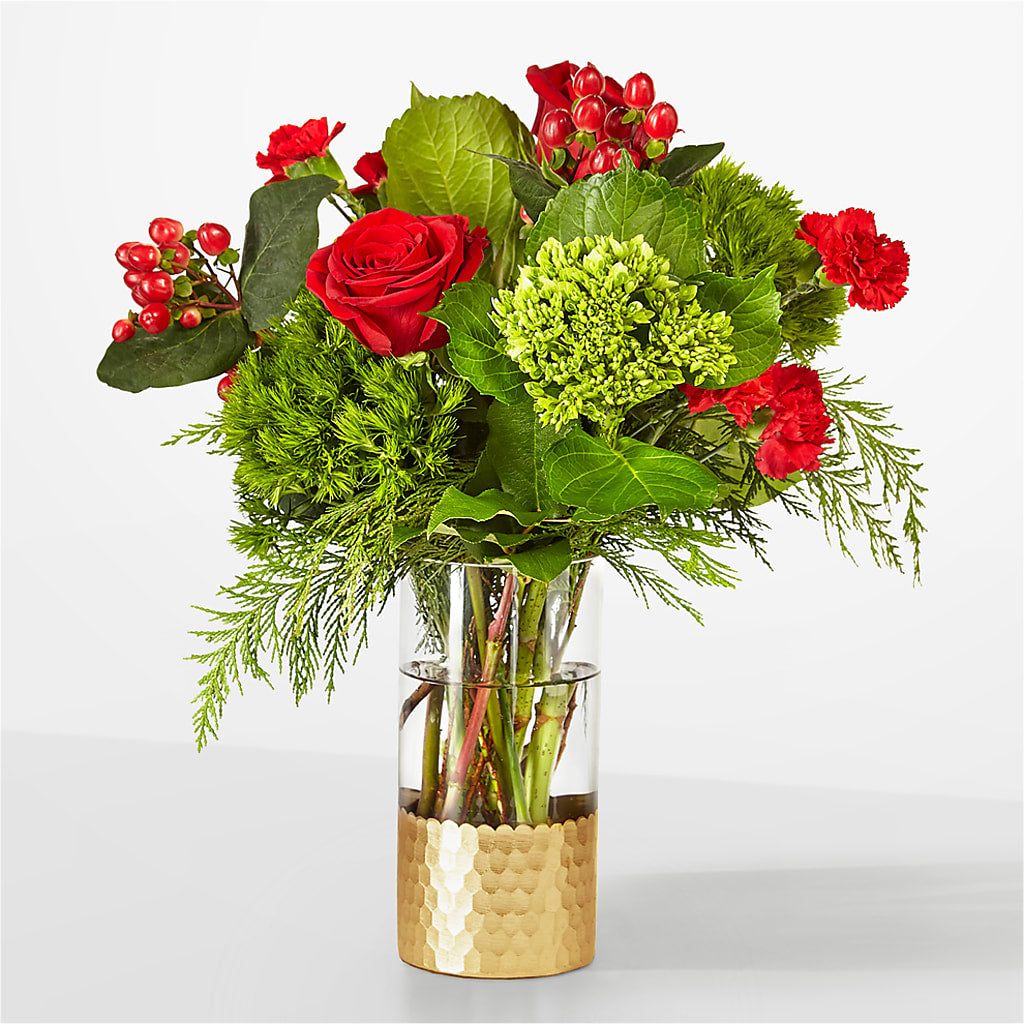 Plaid Throw Bouquet – EASTON'S FLOWERS, Mount Vernon IL