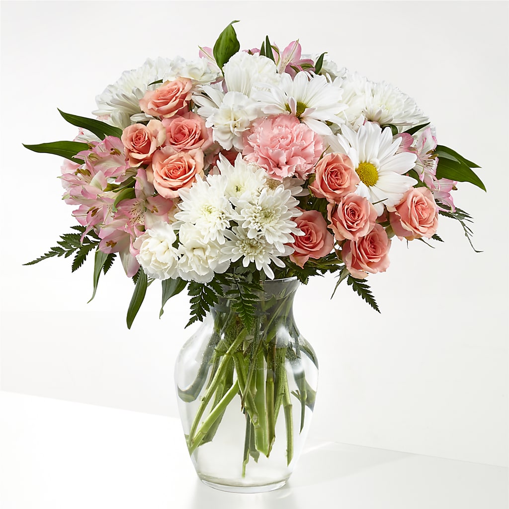 Blush Crush Bouquet – EASTON'S FLOWERS, Mount Vernon IL