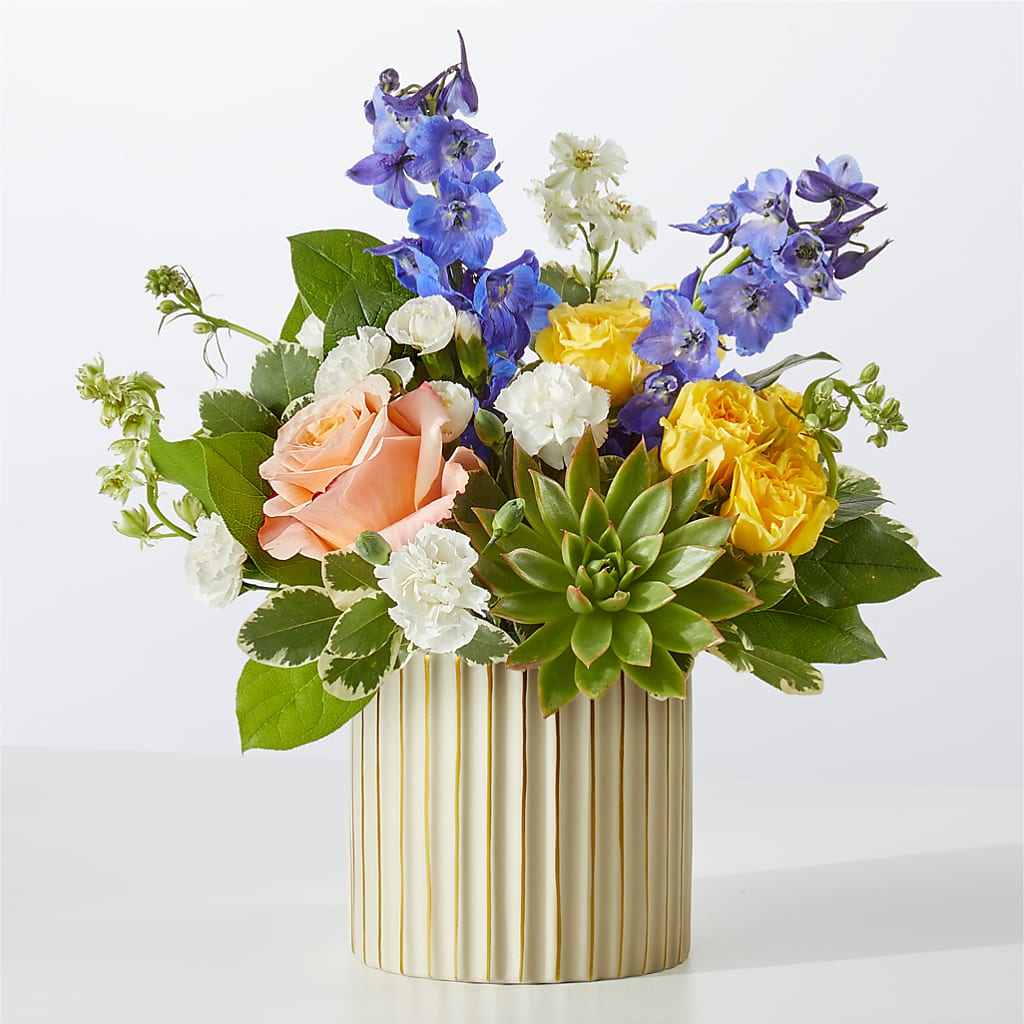 Cobalt Reverie Bouquet – EASTON'S FLOWERS, Mount Vernon IL
