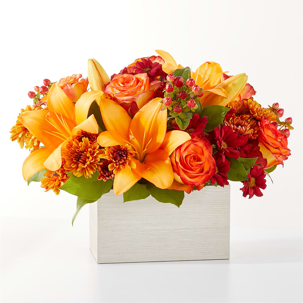 Backyard Bonfire Bouquet – EASTON'S FLOWERS, Mount Vernon IL
