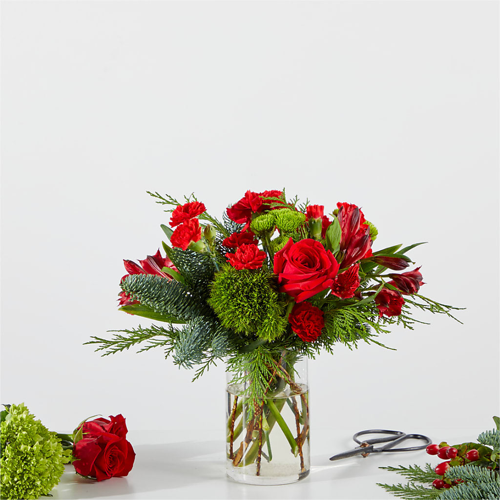 Merry Moment Bouquet – A Florist Original – EASTON'S FLOWERS, Mount Vernon IL