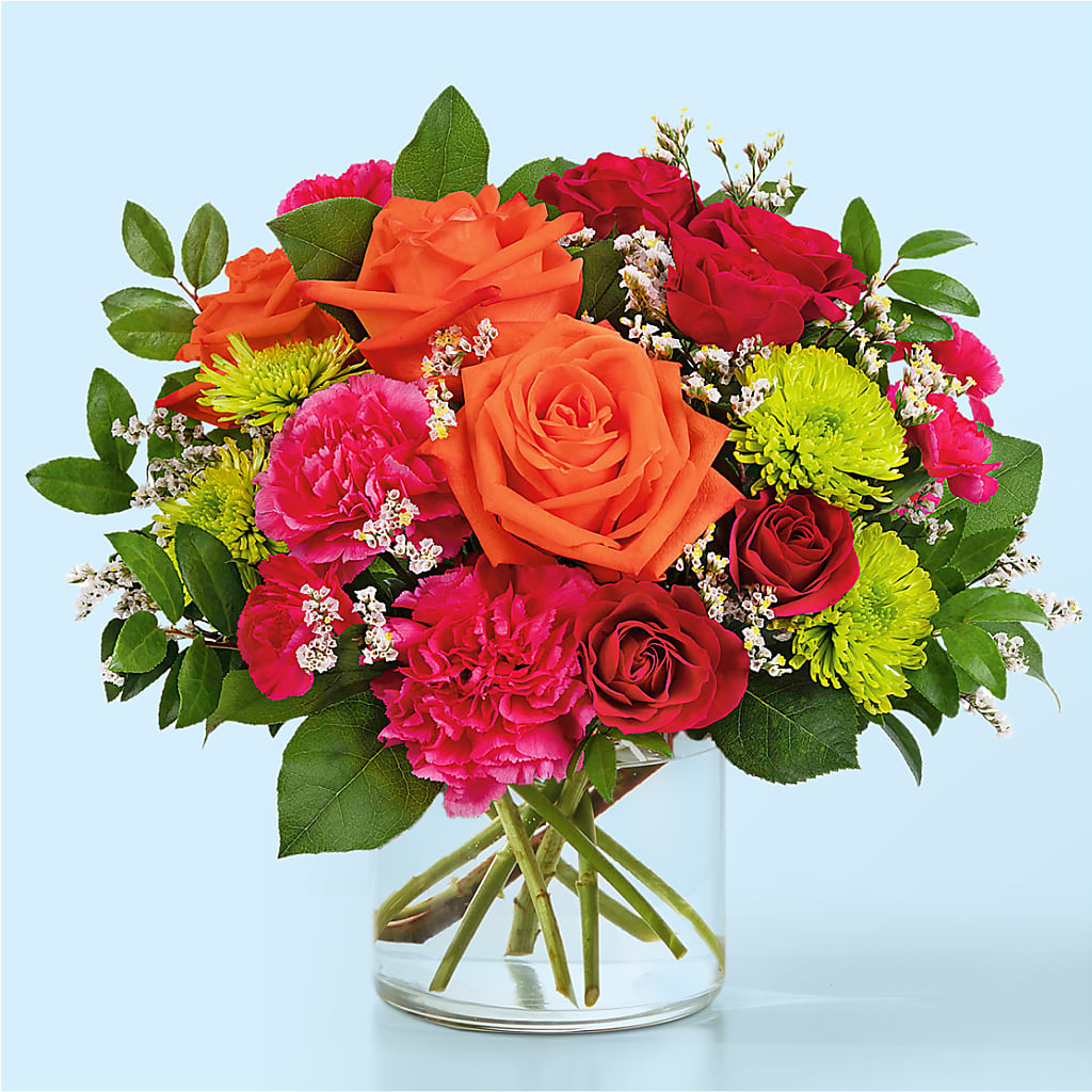 Colorful Carnival Bouquet – EASTON'S FLOWERS, Mount Vernon IL