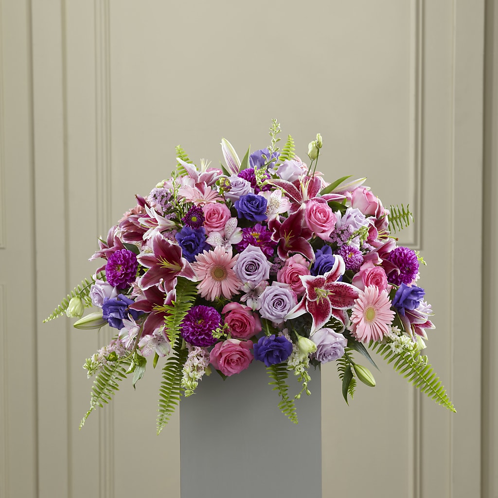 Fare Thee Well Pedestal – EASTON'S FLOWERS, Mount Vernon IL