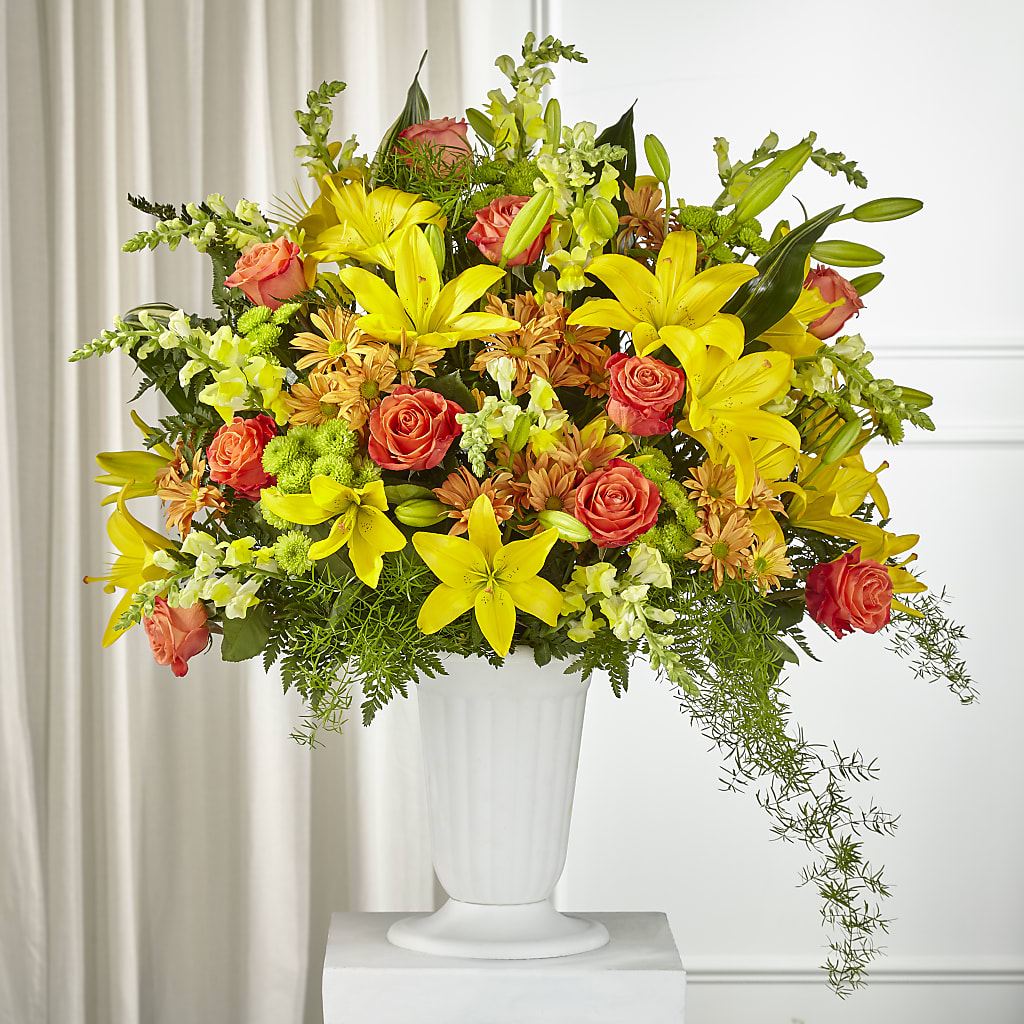 Fall Sentiments Arrangement – EASTON'S FLOWERS, Mount Vernon IL