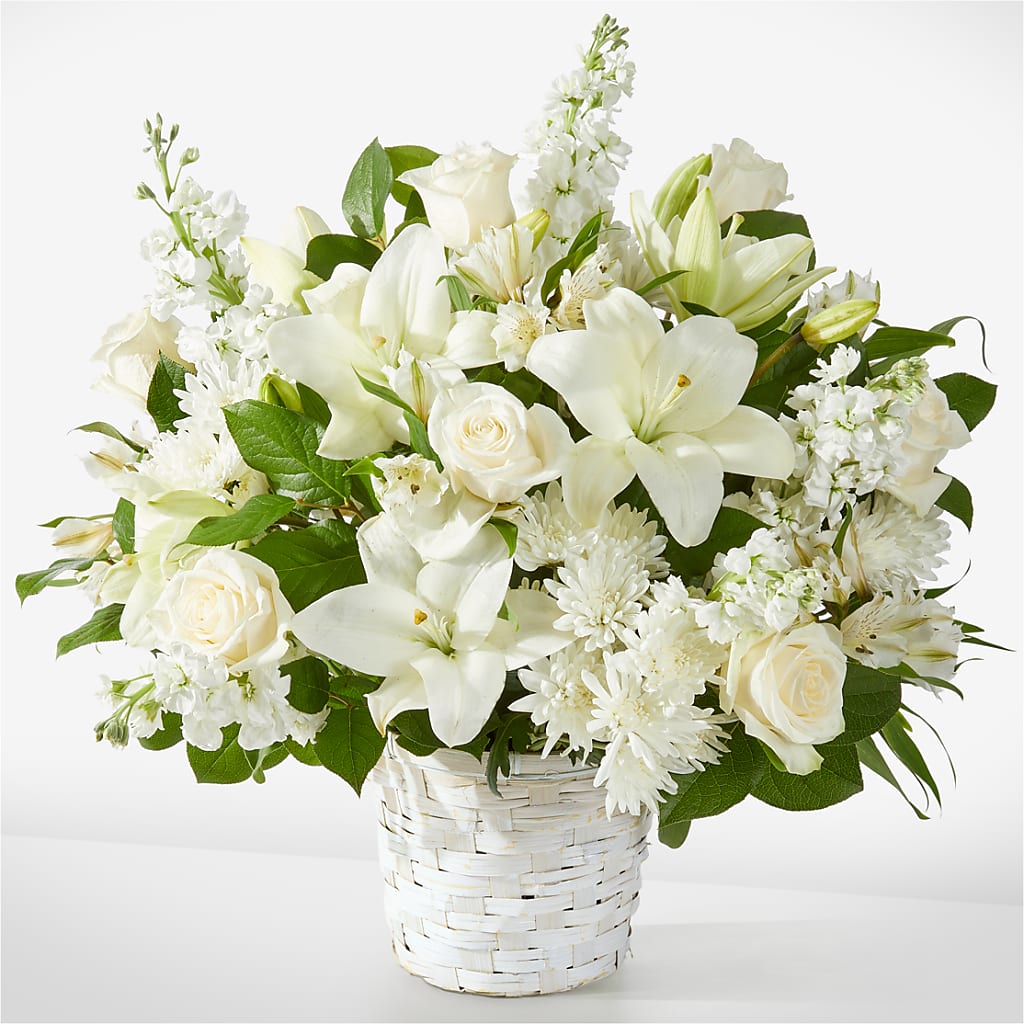 Peaceful Reflections Arrangement – EASTON'S FLOWERS, Mount Vernon IL