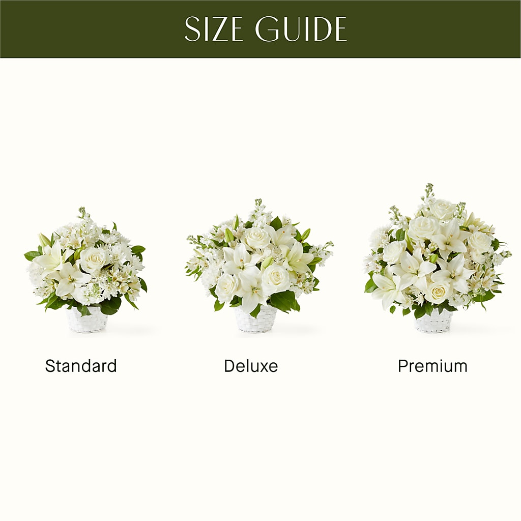 Peaceful Reflections Arrangement – EASTON'S FLOWERS, Mount Vernon IL