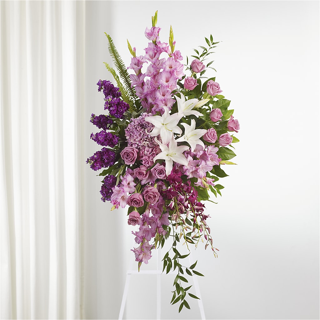 Never Alone Standing Spray – EASTON'S FLOWERS, Mount Vernon IL