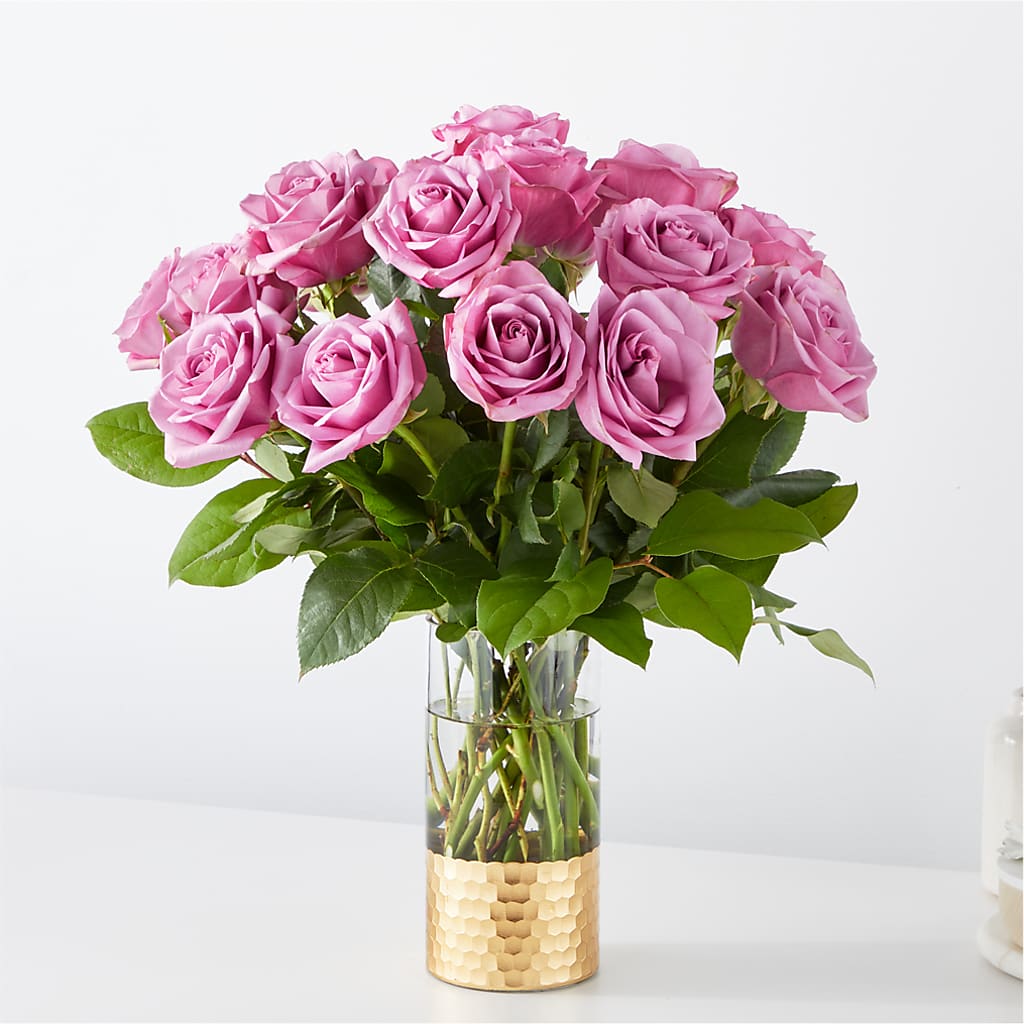 Secret Admirer Lavender Rose Bouquet – EASTON'S FLOWERS, Mount Vernon IL