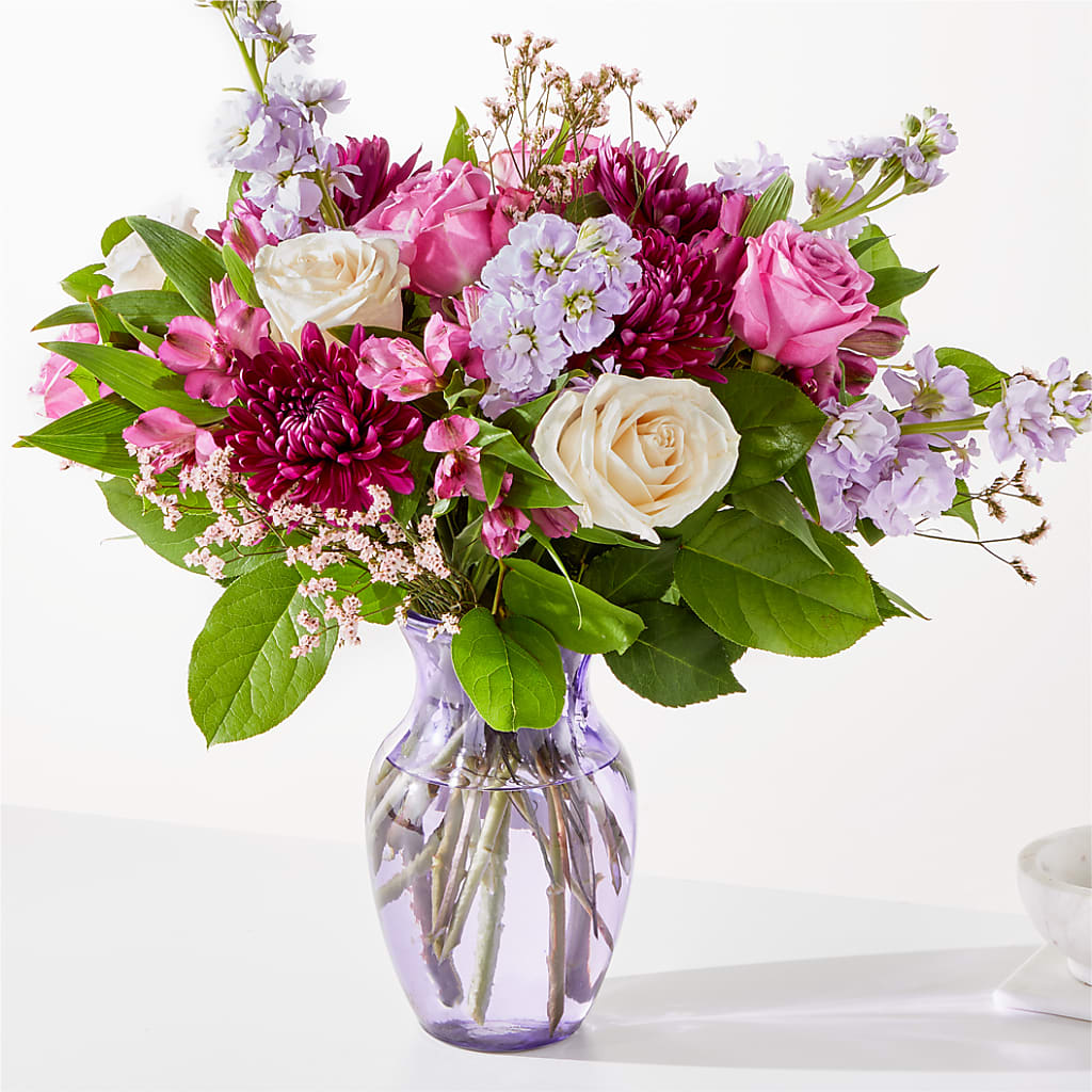 Amethyst Dreams Bouquet – EASTON'S FLOWERS, Mount Vernon IL