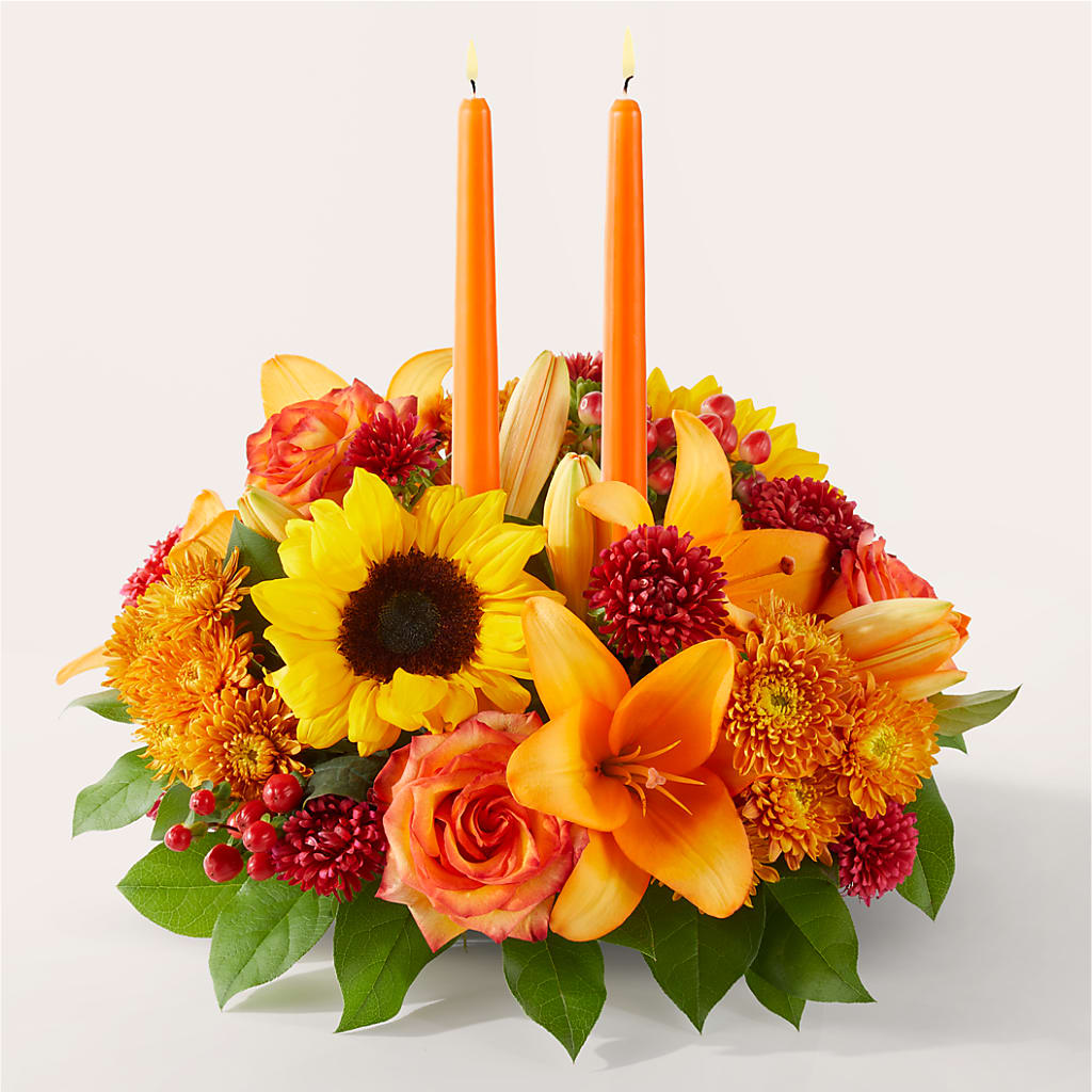Grateful Centerpiece – EASTON'S FLOWERS, Mount Vernon IL