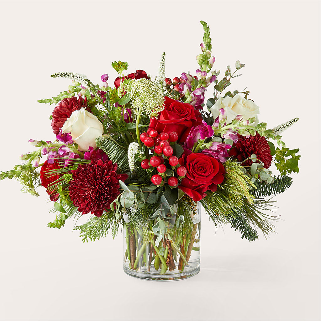 Cranberry Fizz Bouquet – EASTON'S FLOWERS, Mount Vernon IL