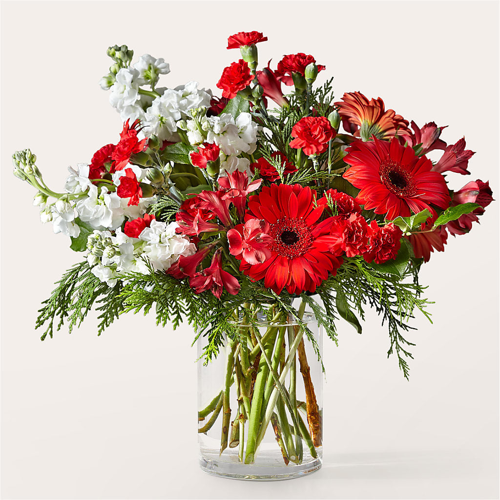 Holidaisy Bouquet – EASTON'S FLOWERS, Mount Vernon IL