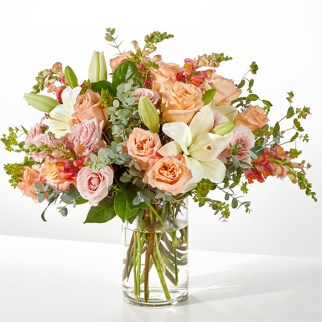 Grapefruit Splash Bouquet – EASTON'S FLOWERS, Mount Vernon IL