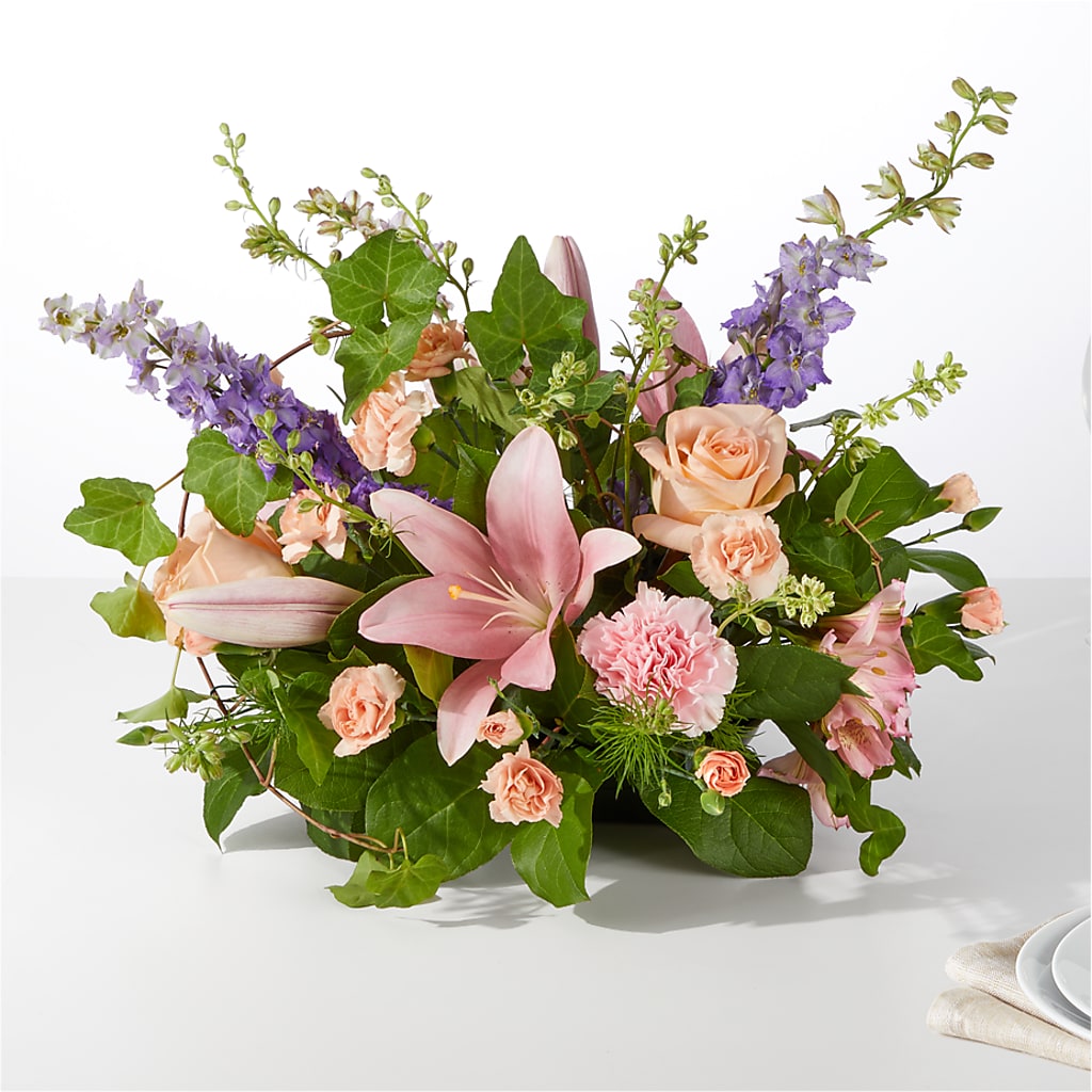 Blossom Time Centerpiece – EASTON'S FLOWERS, Mount Vernon IL