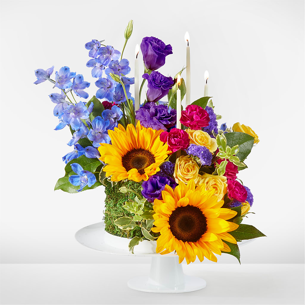 Star of the Day Floral Cake – EASTON'S FLOWERS, Mount Vernon IL