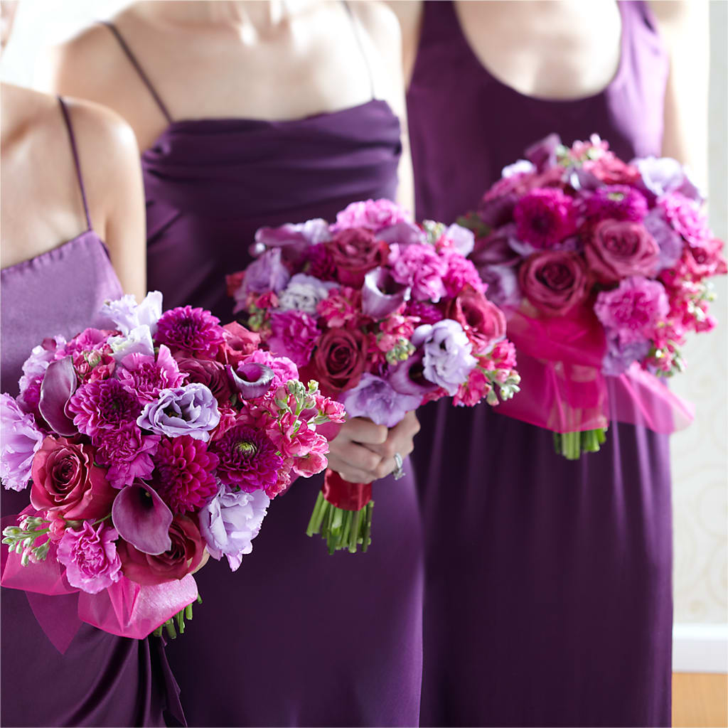 Bridesmaid's Garden Bouquet – EASTON'S FLOWERS, Mount Vernon IL