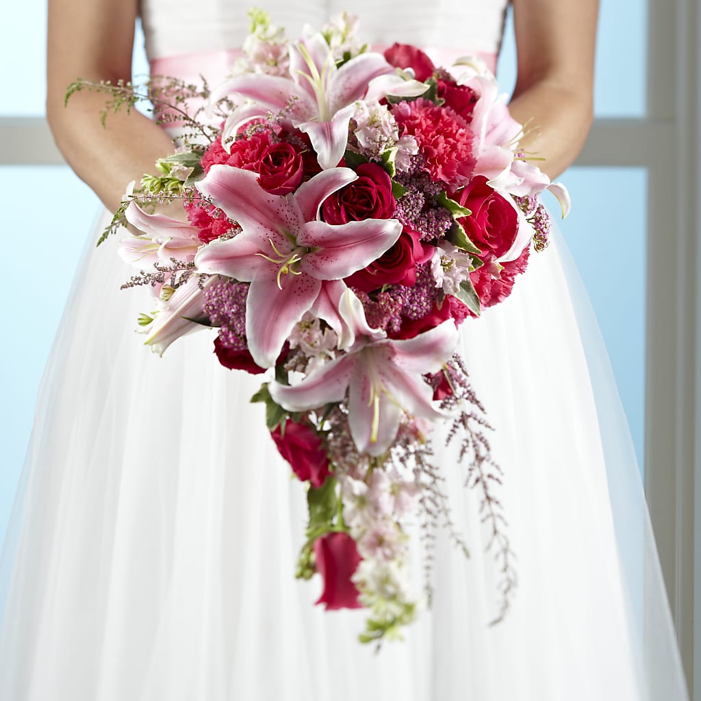 Lily & Rose Bouquet – EASTON'S FLOWERS, Mount Vernon IL