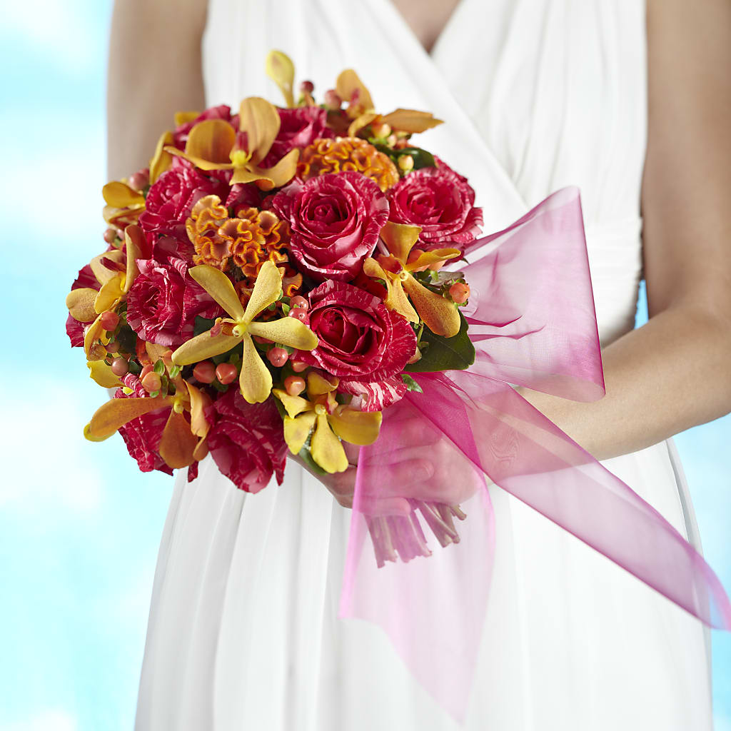 Brilliant Shades of Love Bouquet – EASTON'S FLOWERS, Mount Vernon IL