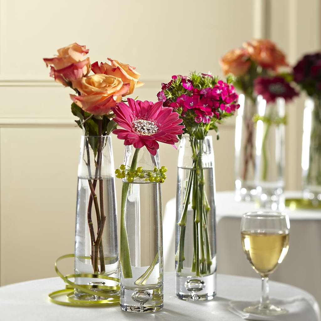 Sparkling Toast Centerpiece – EASTON'S FLOWERS, Mount Vernon IL