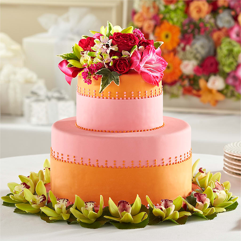 Sweet Citrus Cake Decor – EASTON'S FLOWERS, Mount Vernon IL