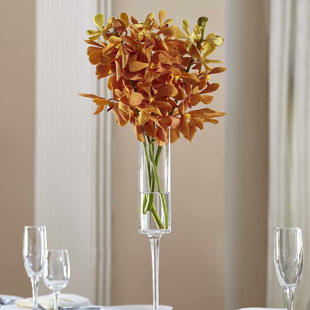 Orange Mokara Bouquet – EASTON'S FLOWERS, Mount Vernon IL