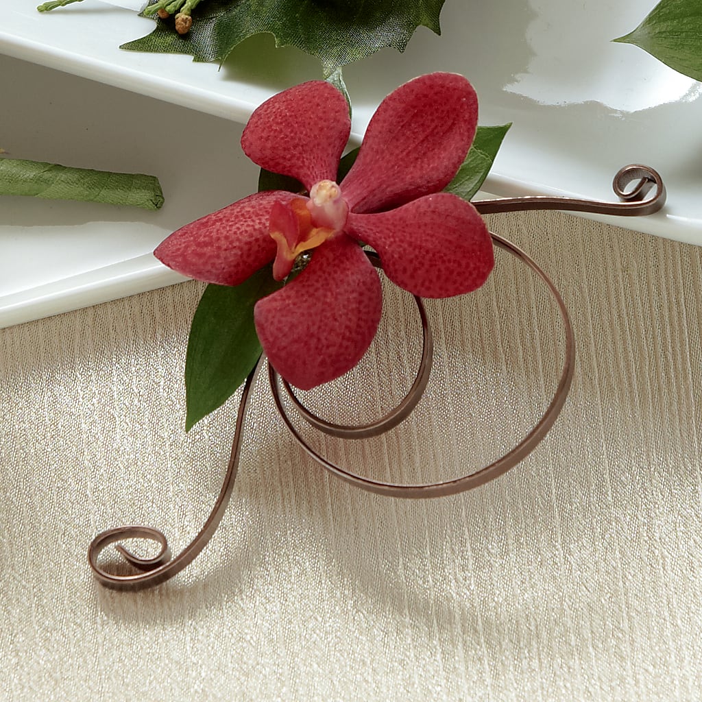 Red Mokara Boutonniere – EASTON'S FLOWERS, Mount Vernon IL