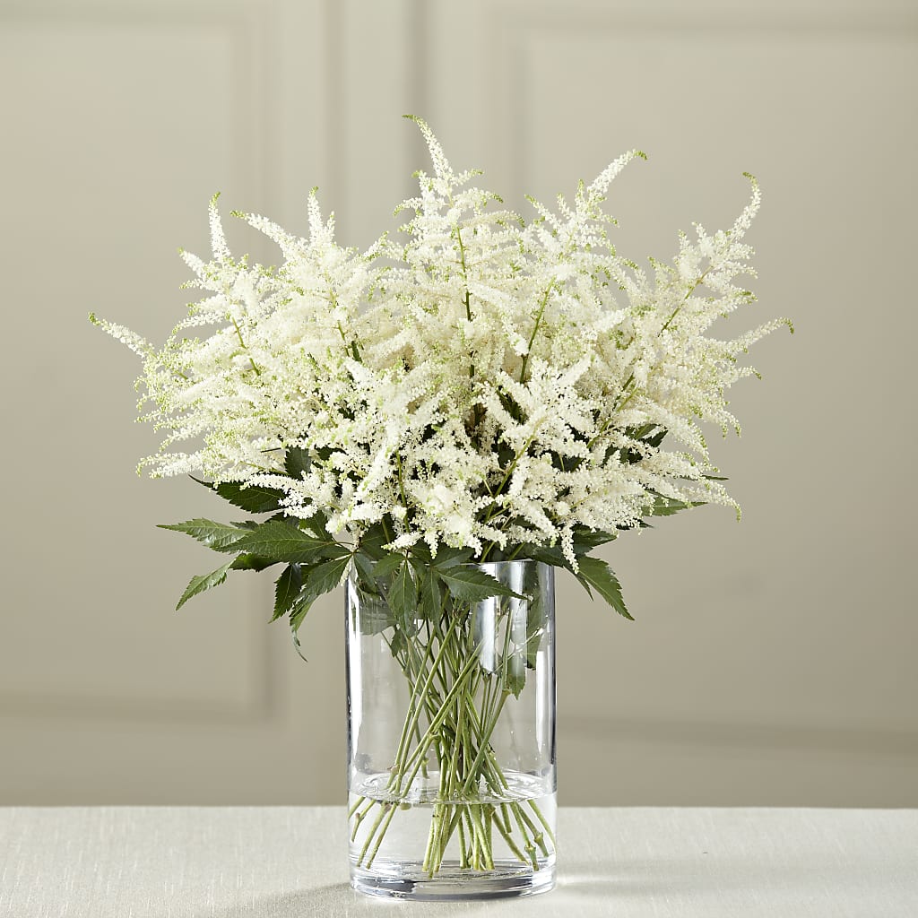 White Astilbe Bouquet – EASTON'S FLOWERS, Mount Vernon IL