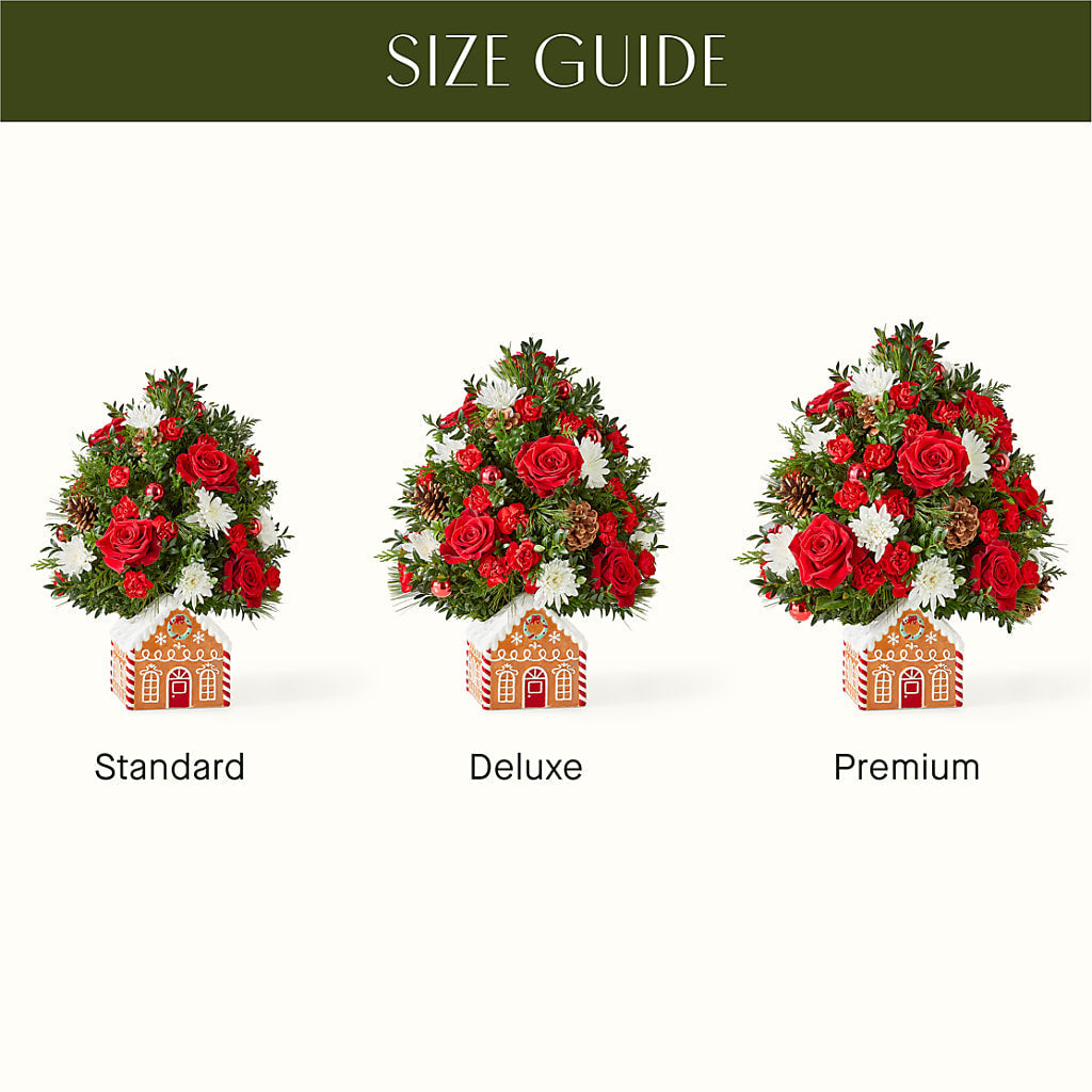Spiced Gingerbread Tree – EASTON'S FLOWERS, Mount Vernon IL