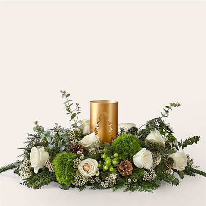 Chestnuts Roasting Centerpiece – EASTON'S FLOWERS, Mount Vernon IL