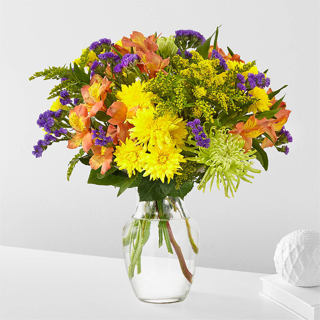 Marmalade Skies Bouquet – EASTON'S FLOWERS, Mount Vernon IL