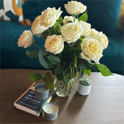 Long Stem Yellow Rose Bouquet – EASTON'S FLOWERS, Mount Vernon IL