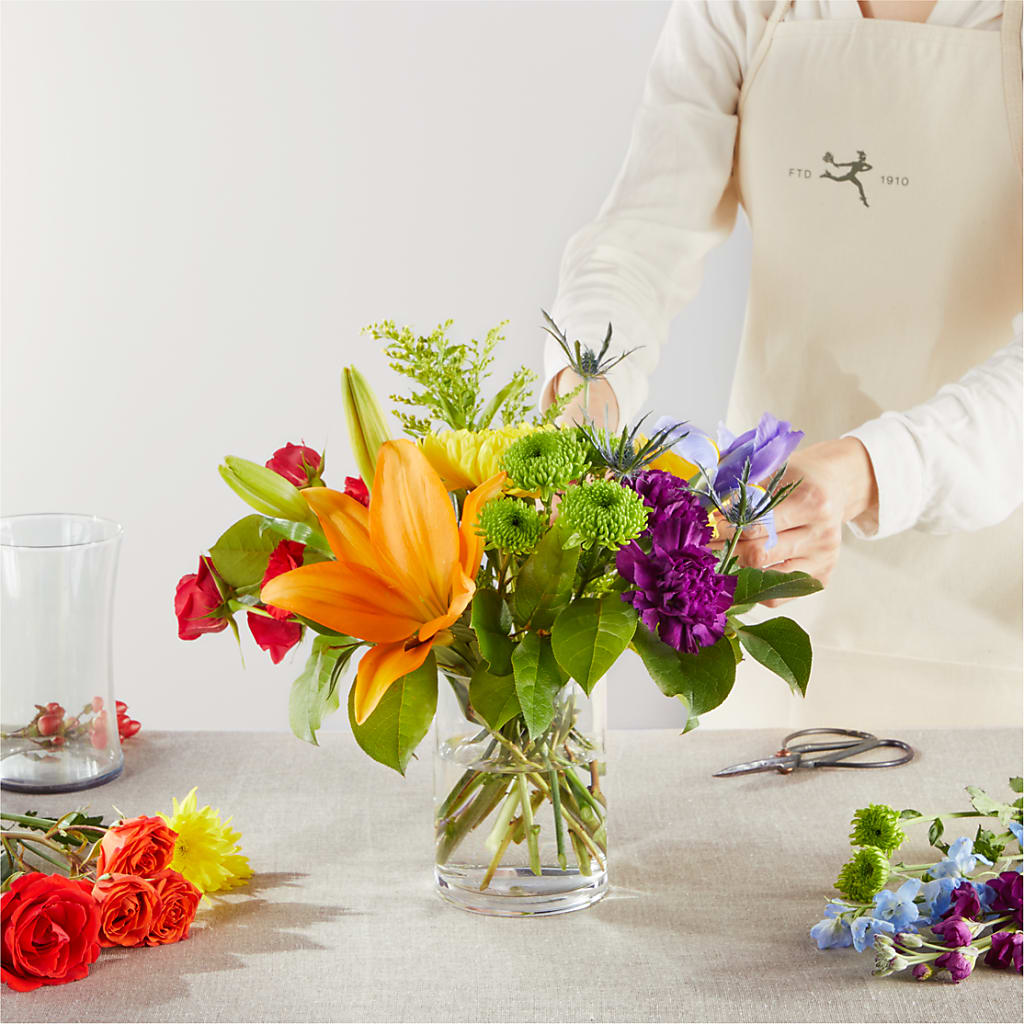 Summer Spectra - A Florist Original – EASTON'S FLOWERS, Mount Vernon IL