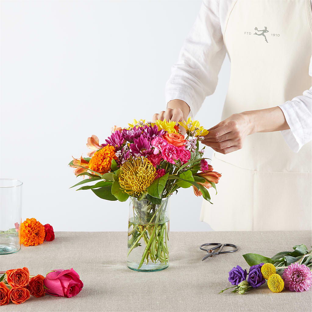 Feast of Color – A Florist Original – EASTON'S FLOWERS, Mount Vernon IL