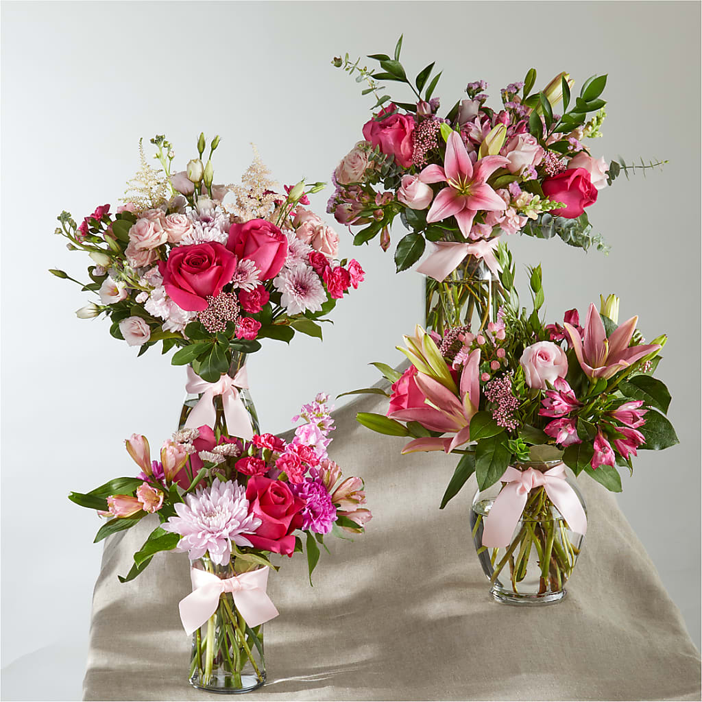 Pink Ribbon - A Florist Original – EASTON'S FLOWERS, Mount Vernon IL