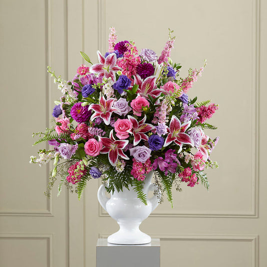 Peaceful Tribute Arrangement – EASTON'S FLOWERS, Mount Vernon IL