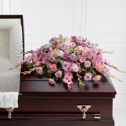 Immorata Casket Spray – EASTON'S FLOWERS, Mount Vernon IL
