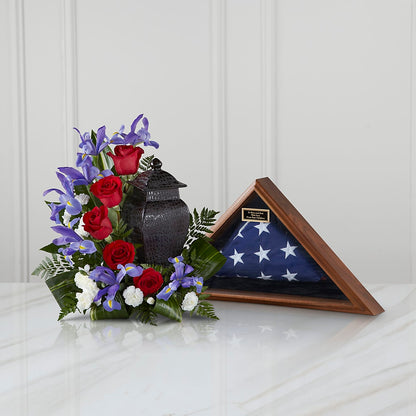 Patriotic Tribute Arrangement – EASTON'S FLOWERS, Mount Vernon IL