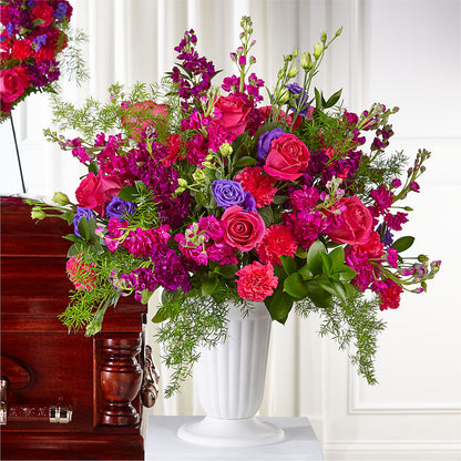 Eternal Day Arrangement – EASTON'S FLOWERS, Mount Vernon IL