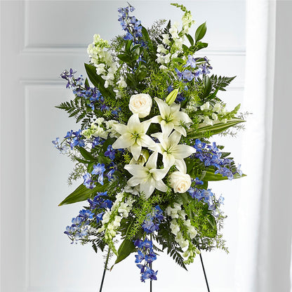 Faithful Friend Standing Spray – EASTON'S FLOWERS, Mount Vernon IL