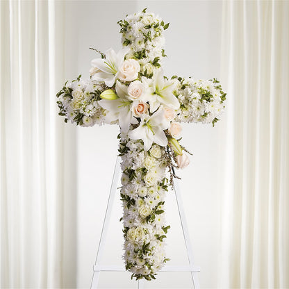 Spiritual Guidance Standing Spray – EASTON'S FLOWERS, Mount Vernon IL