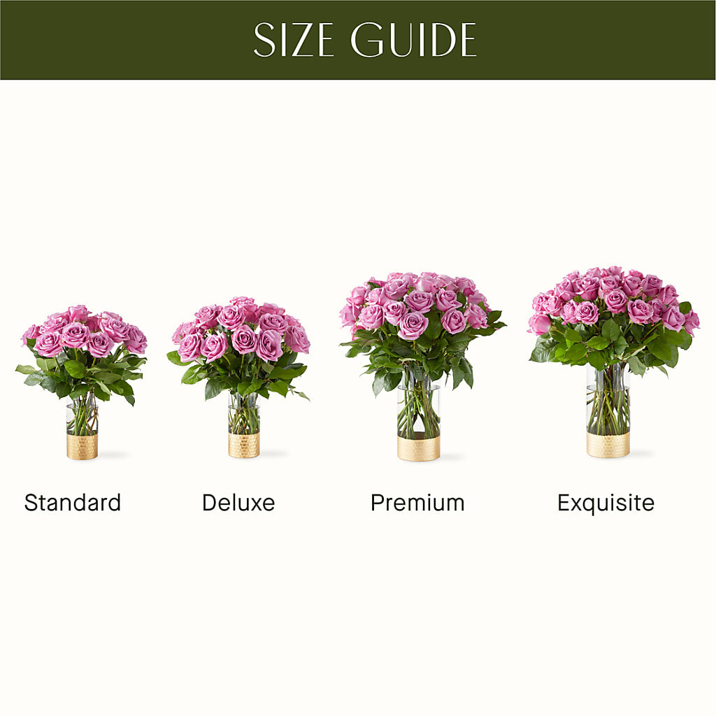 Secret Admirer Lavender Rose Bouquet – EASTON'S FLOWERS, Mount Vernon IL