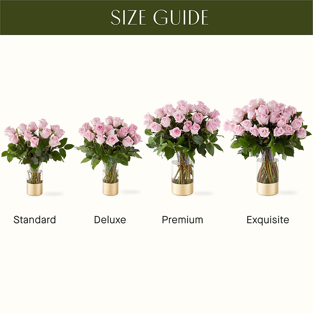 Picture Perfect Pink Rose Bouquet – EASTON'S FLOWERS, Mount Vernon IL