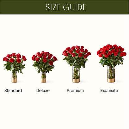 Classic Love Red Rose Bouquet – EASTON'S FLOWERS, Mount Vernon IL