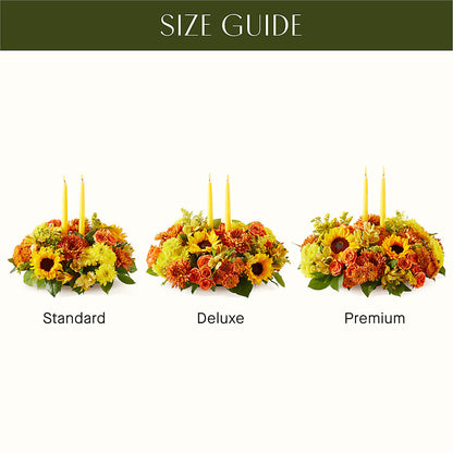 Autumn Harmony Centerpiece – EASTON'S FLOWERS, Mount Vernon IL