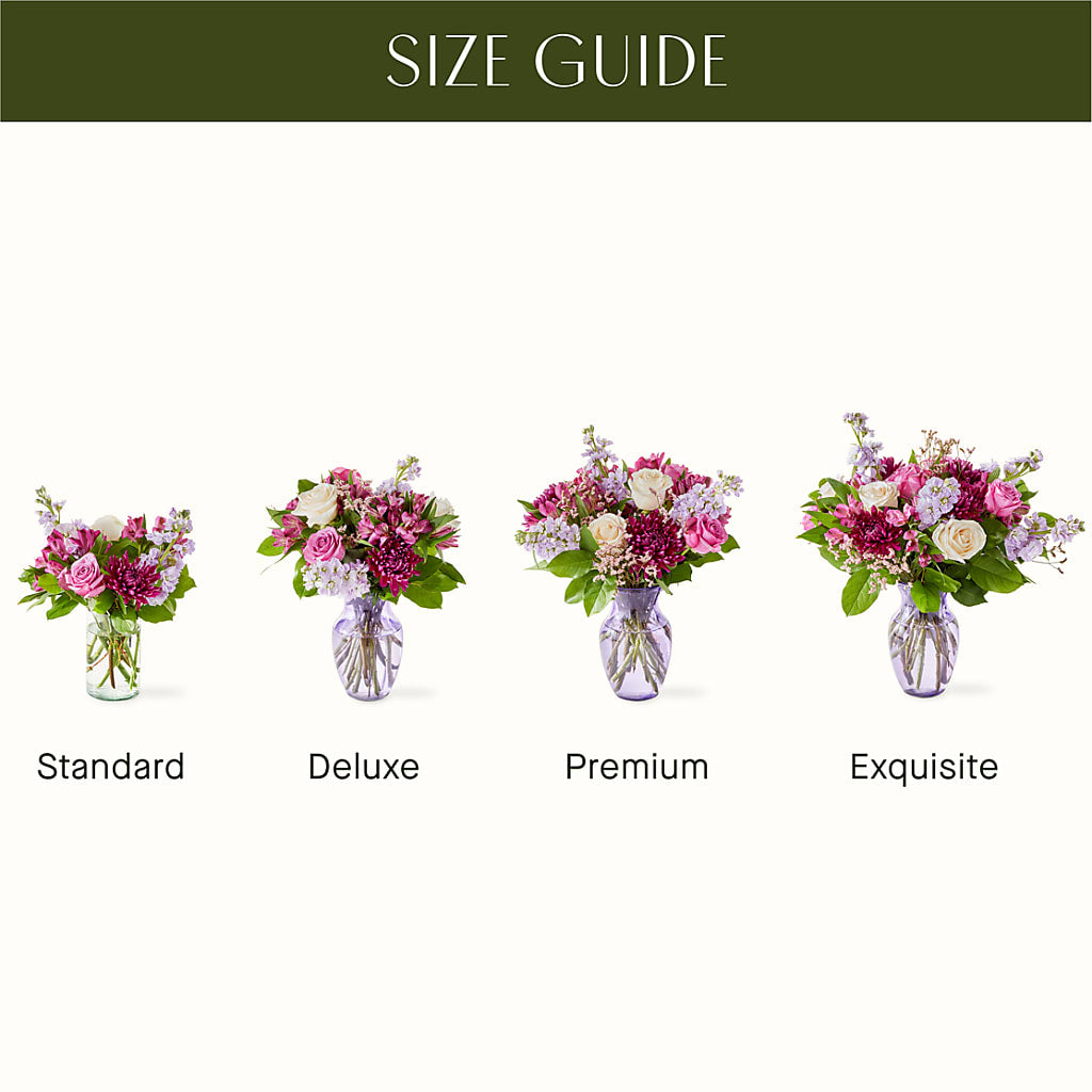 Amethyst Dreams Bouquet – EASTON'S FLOWERS, Mount Vernon IL