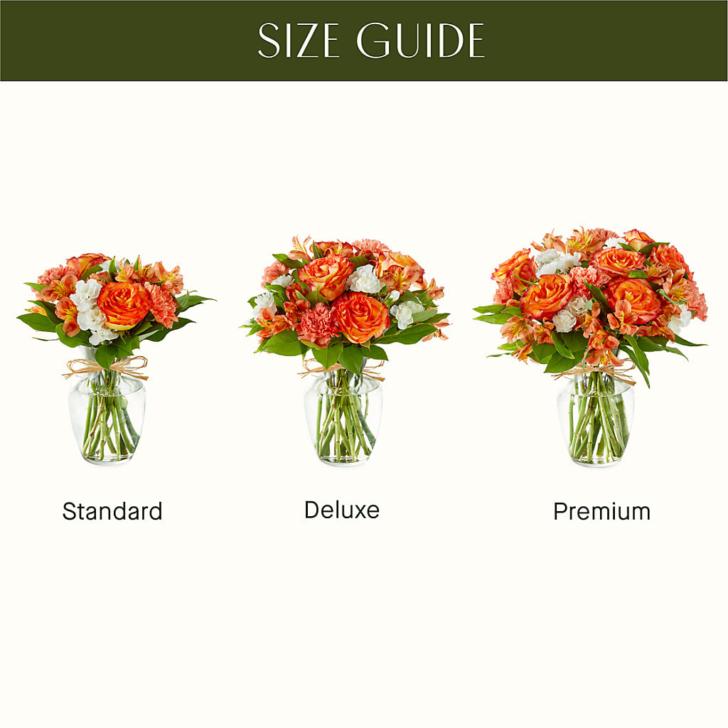 Apricot Glow Bouquet – EASTON'S FLOWERS, Mount Vernon IL