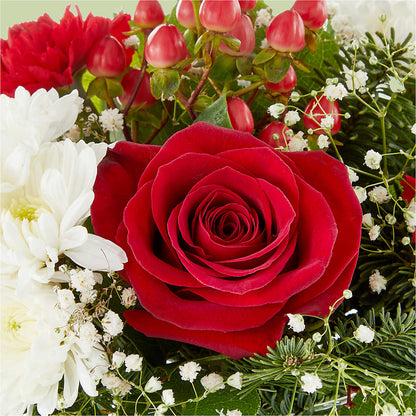 Chance of Flurries Bouquet – EASTON'S FLOWERS, Mount Vernon IL