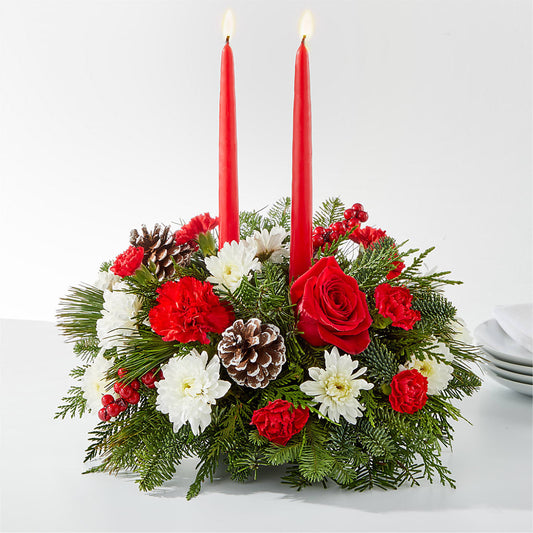 Holiday Soiree Centerpiece – EASTON'S FLOWERS, Mount Vernon IL