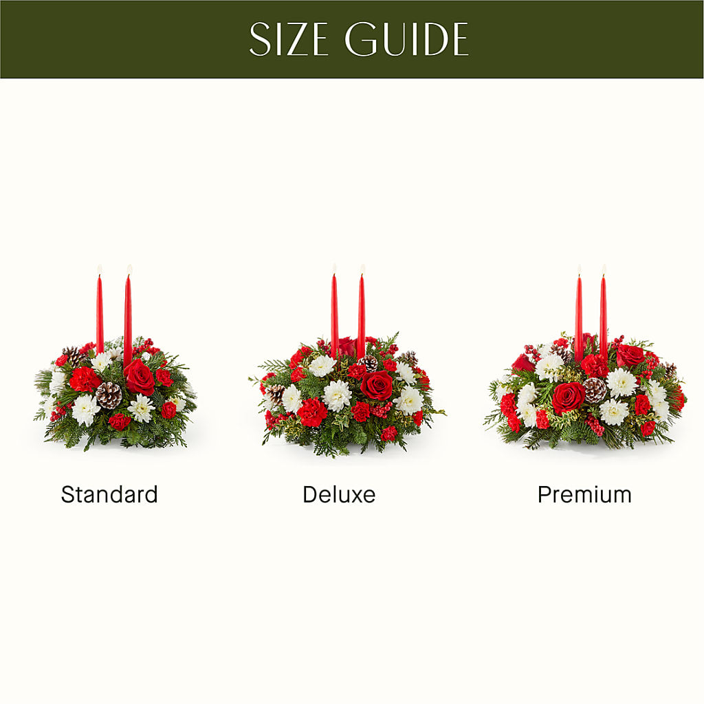 Holiday Soiree Centerpiece – EASTON'S FLOWERS, Mount Vernon IL